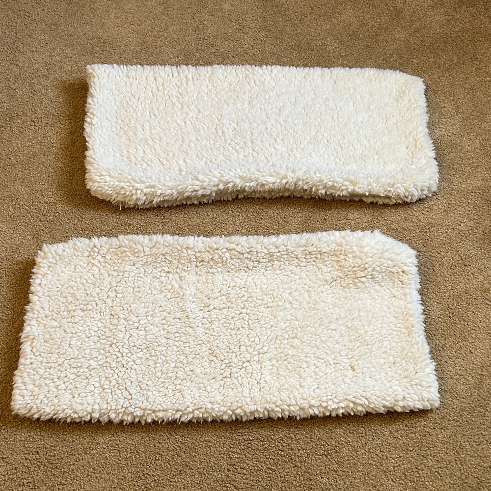 Pottery Barn Faux Sherpa pillow cover set of 2 pillows